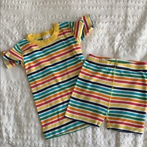 Hanna Andersson Girls Striped pajamas